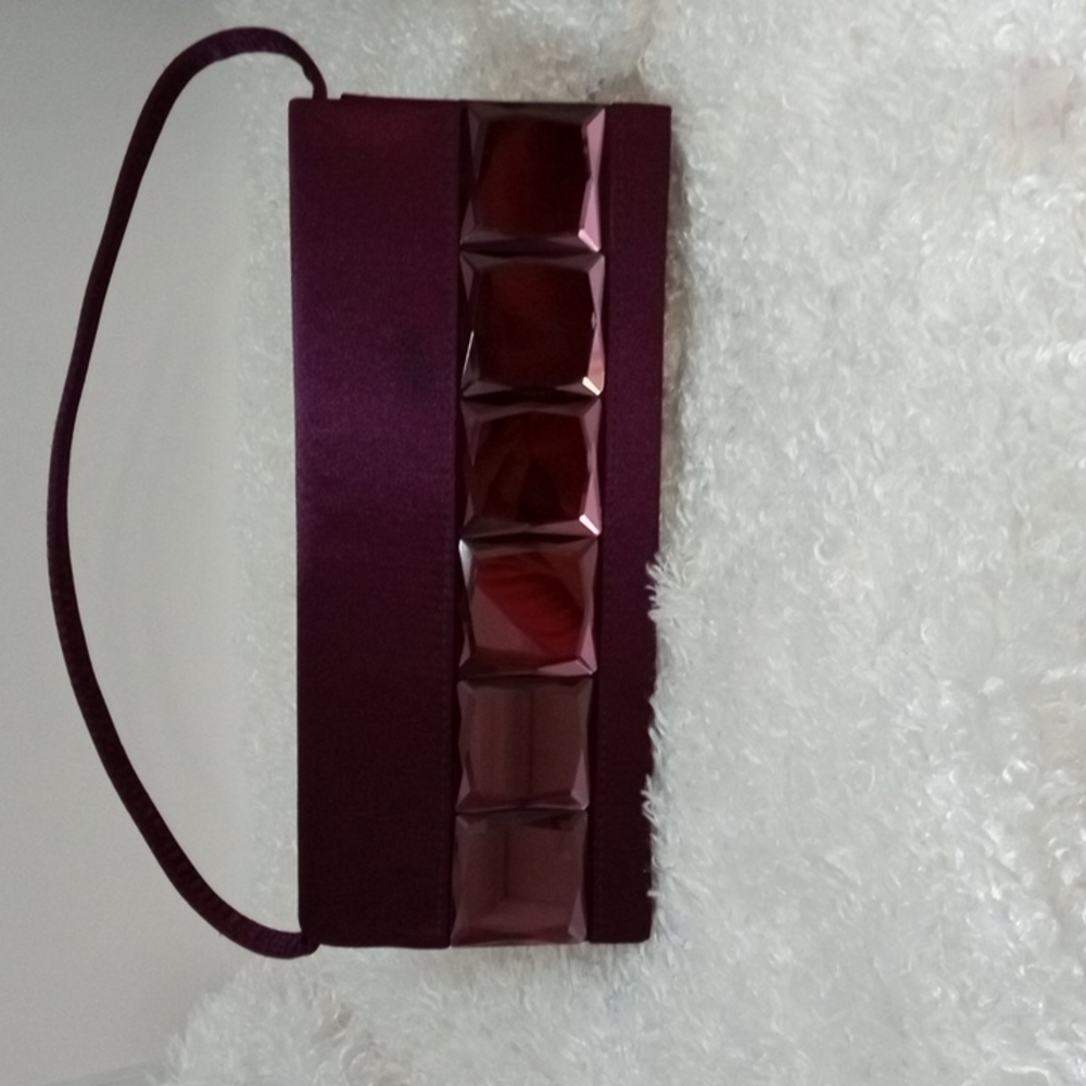 Plum party / cocktail purse brand new